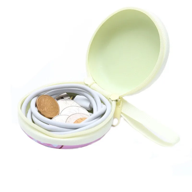 Чехол для наушников из жести на молнии с милым футляром хранения карт|Аксессуары