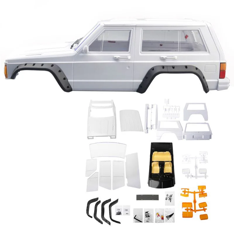 Жесткая пластиковая колесная база Cherokee корпус автомобиля для 1/10 RC Гусеничный
