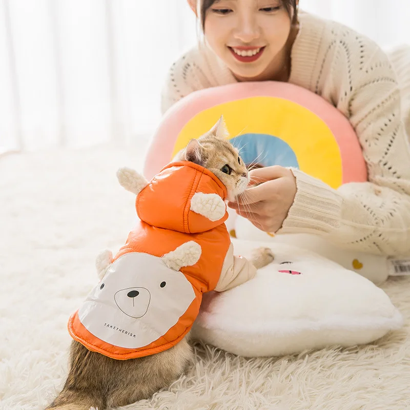 

Winter Warm Coat Dog Down Jacket Cat Puppy Clothing Chihuahua Yorkshire Maltese Pomeranian Bichon Poodle Costume