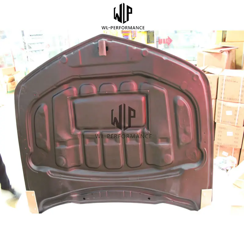 Высокое качество углеродного волокна/прозрачный FRP крышка капота двигателя для
