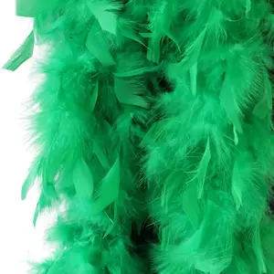 2m Feather Boa Christmas Tree Decoration Garland Wreath Feathers White  Feather Scarf Clothes Dress Transformer New Year 2024
