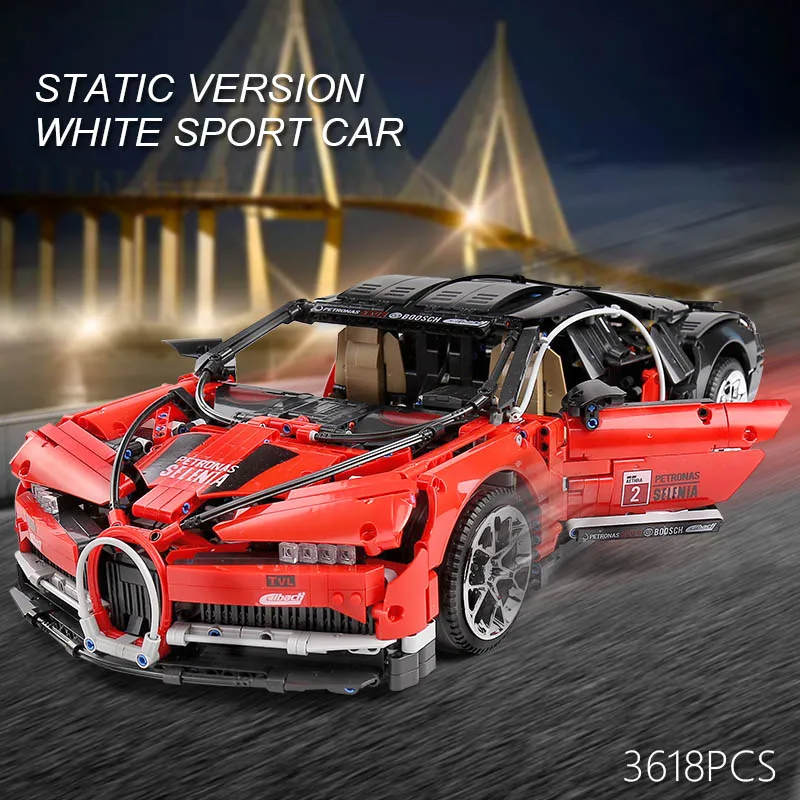 20086B мини строительный блок Technic автомобильные игрушки красная скоростная