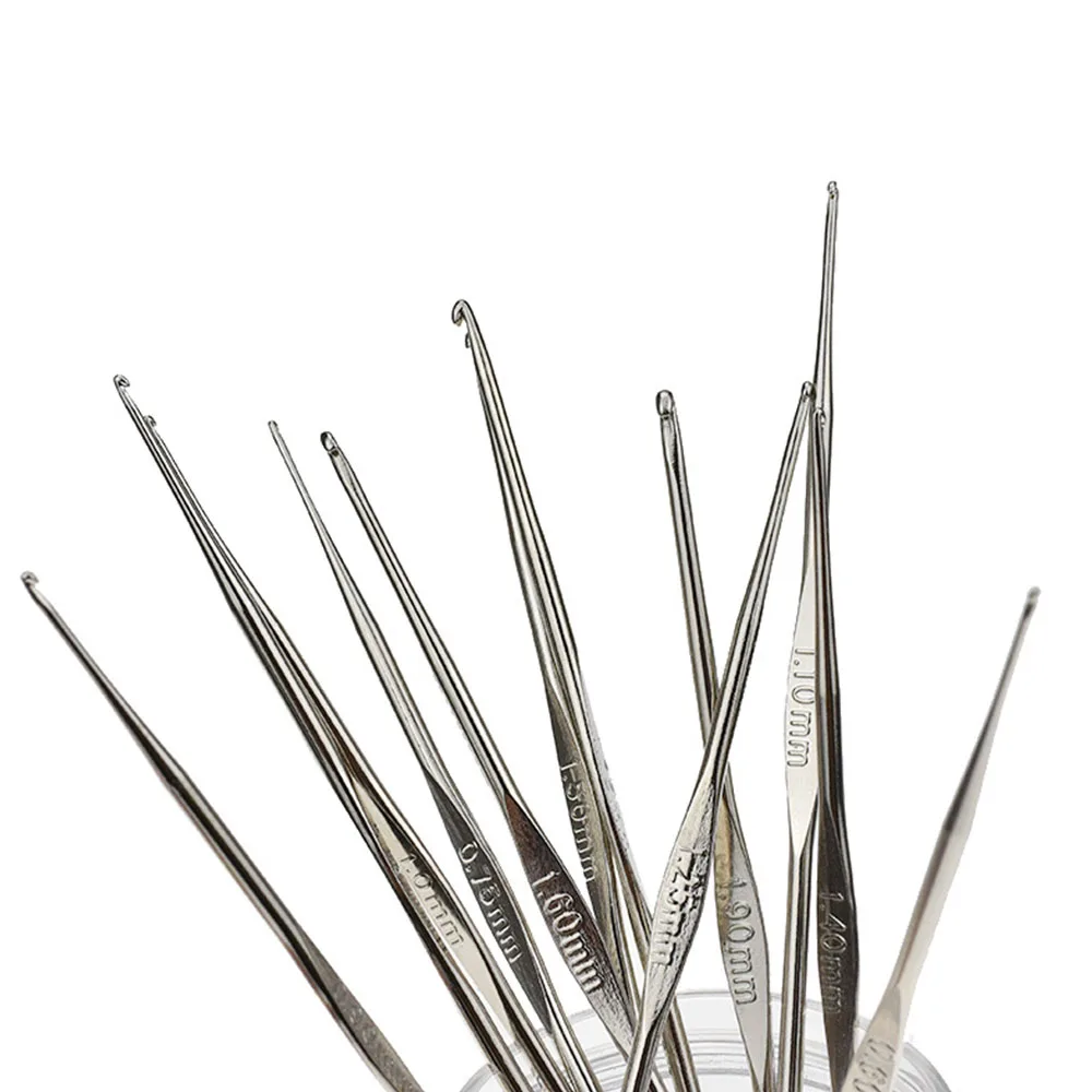 100 шт. вязаные иглы швейные инструменты набор для рукоделия крючки вязания полный