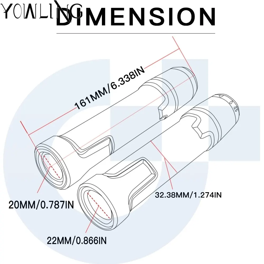Ручки для Руля Мотоцикла наконечники Honda CBR 600 F4i CBR1000RR 250 150 929 RR 650F 600RR 1100XX 125R - купить