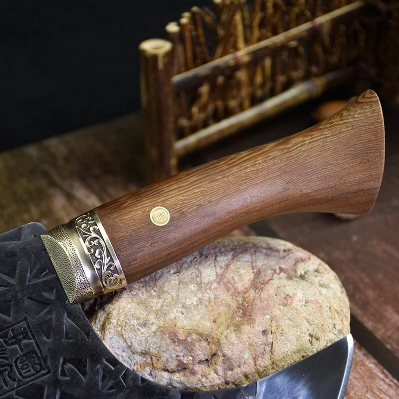 Лунцюань призрак ручной писатель с костью Чоппер топор специальный костный