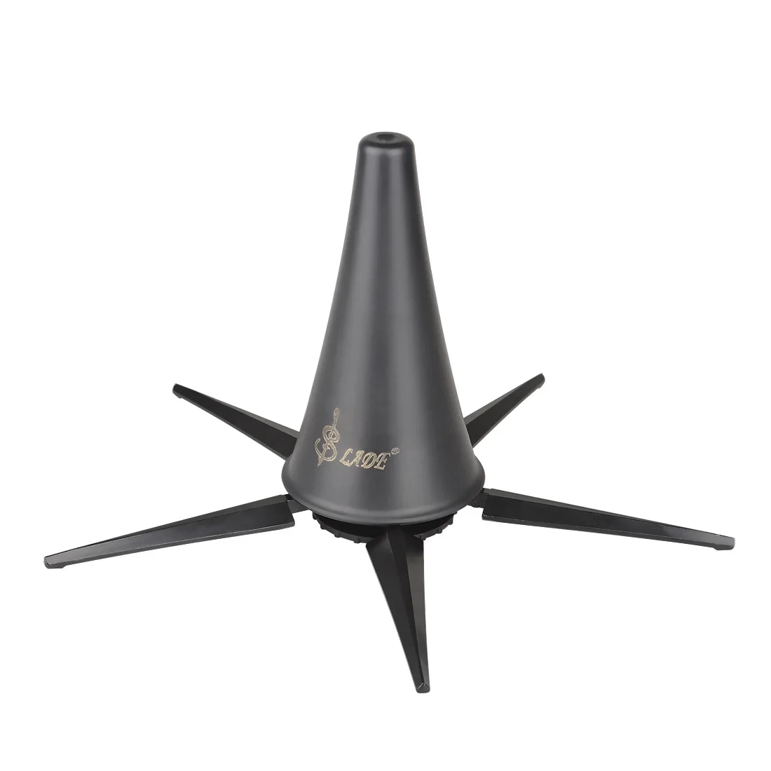 

Черный портативный держатель для телефона, складная металлическая подставка с 5 ножками, аксессуар для ветрового инструмента