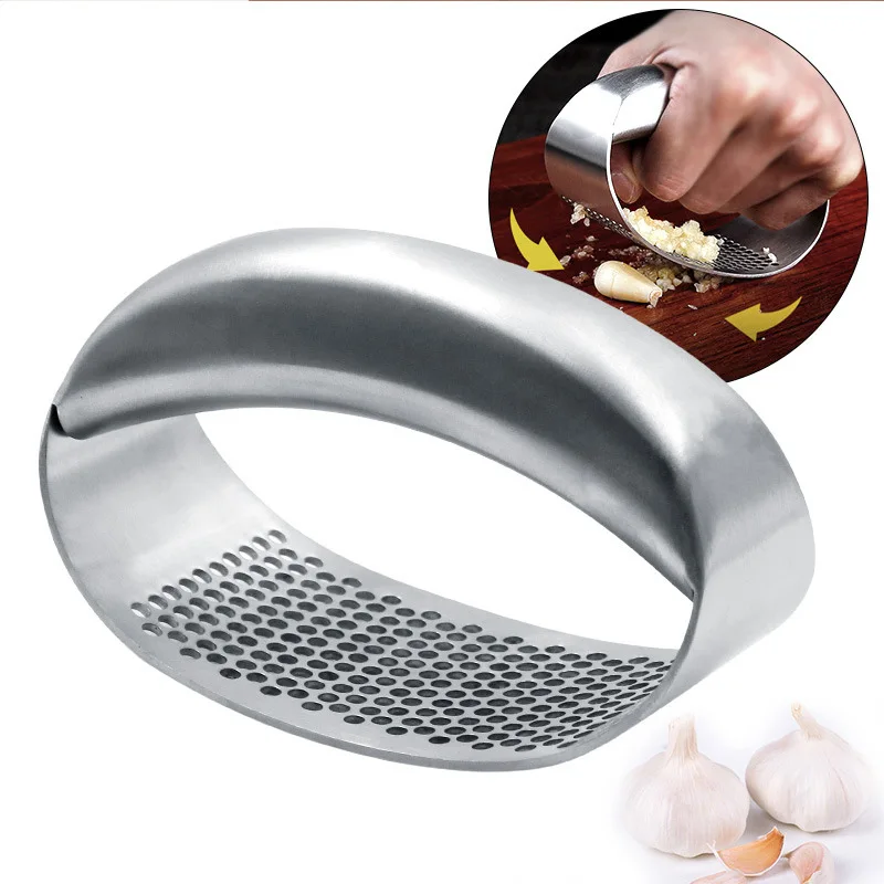 

Кольцо из нержавеющей стали, бытовые ручные приспособления для чеснока