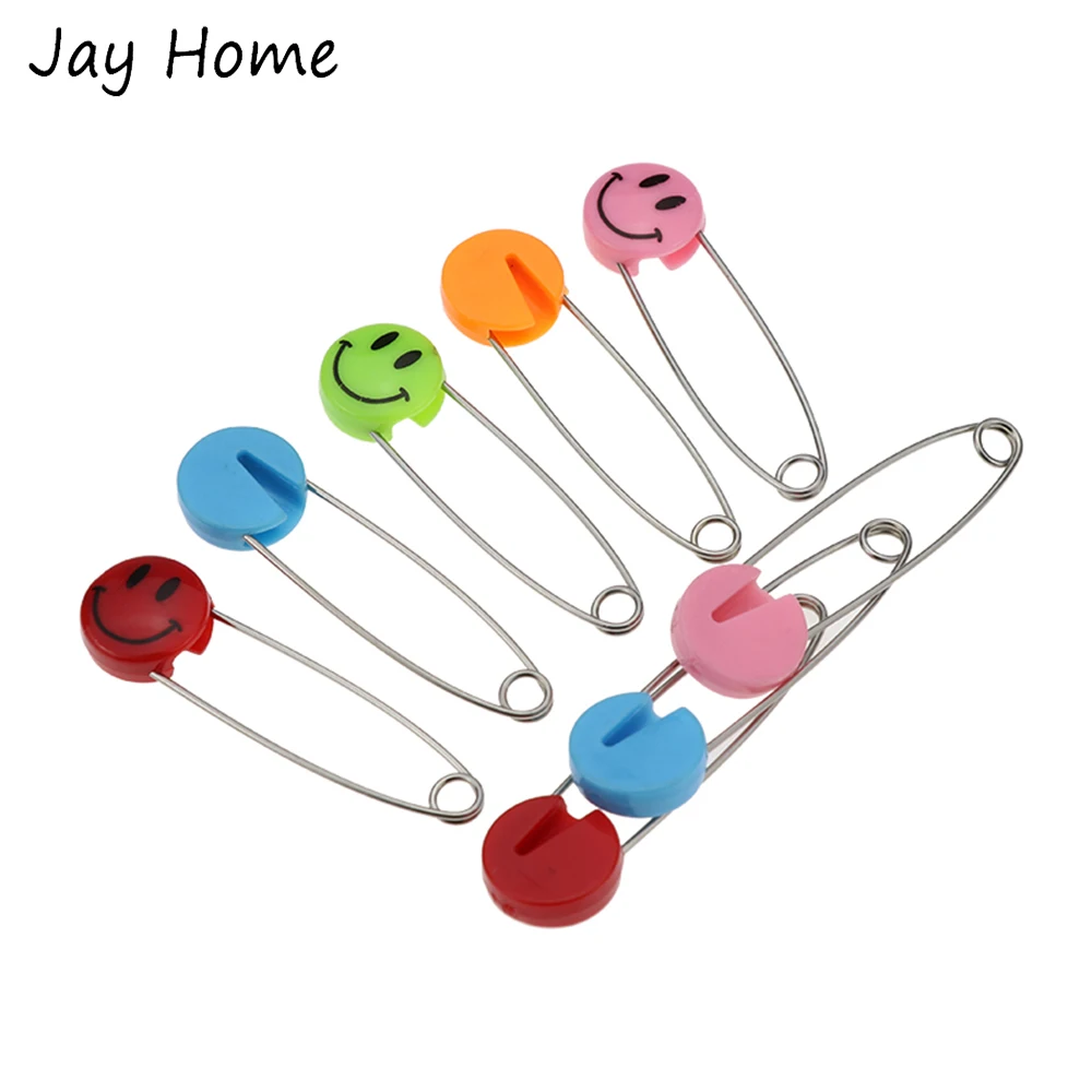 10-50 шт в наборе рисунком виде улыбающихся рожиц Безопасность булавки для