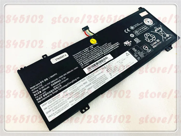 Аккумулятор для ноутбука Lenovo ThinkBook 13s IWL 14s 20rm0009us 20R90071GE 15 36 в 2965 мАч 45 Вт/ч