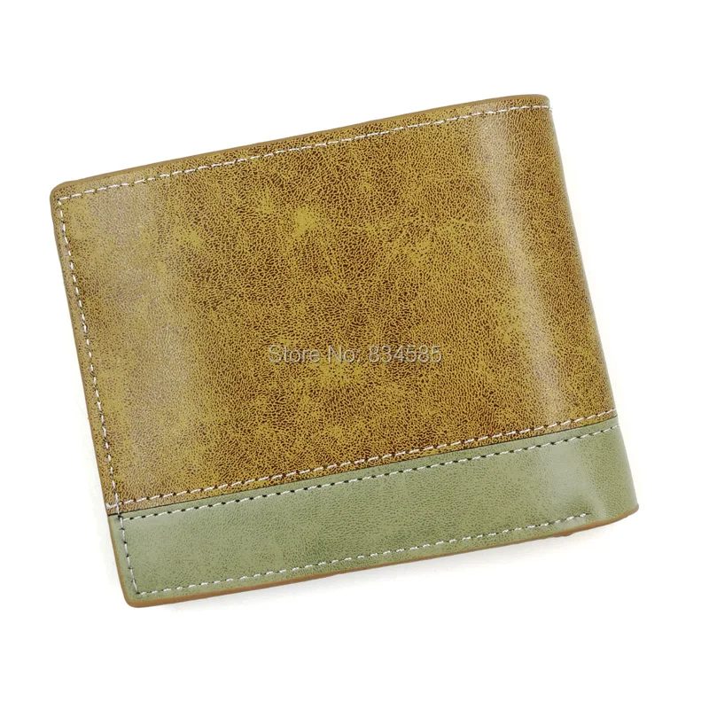 Кошелек цвета хаки из искусственной кожи с аниме рассекающий демонов: Kimetsu no Yaiba