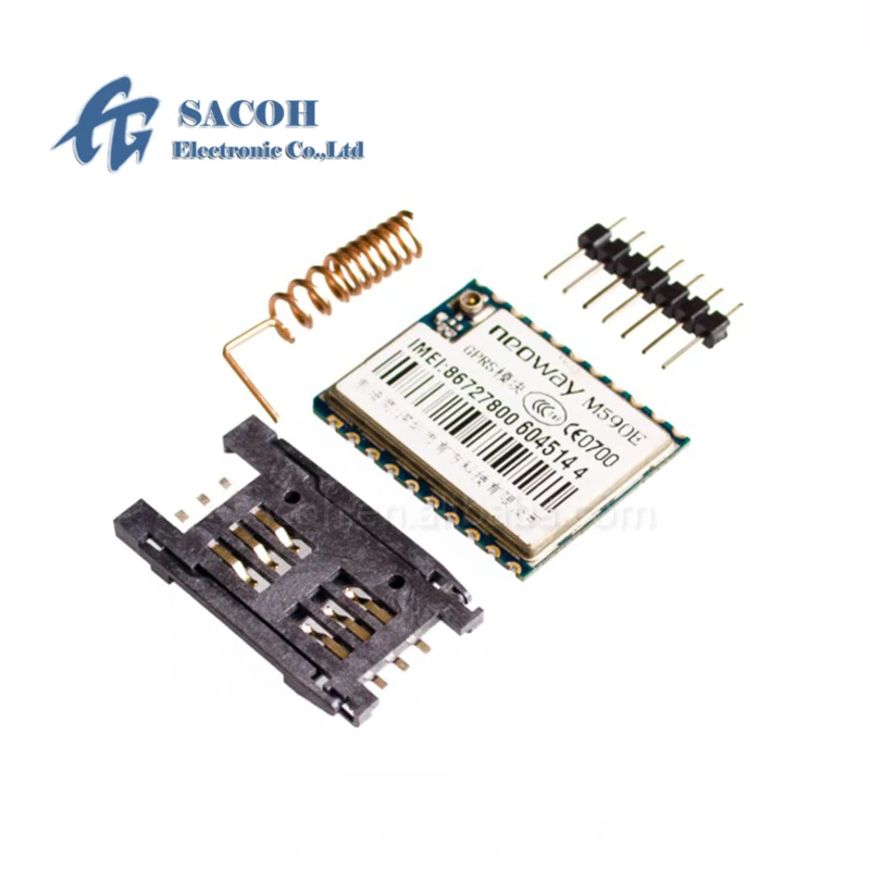 5PCS/lot New OriginaI M590E Diy kits M590 GSM GPRS 900m-1800m sms GSM GPRS module