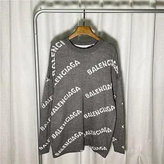 

2021 luxury brand designer quality full body letter jacquard sweater multicolor sweater M-2XL 65