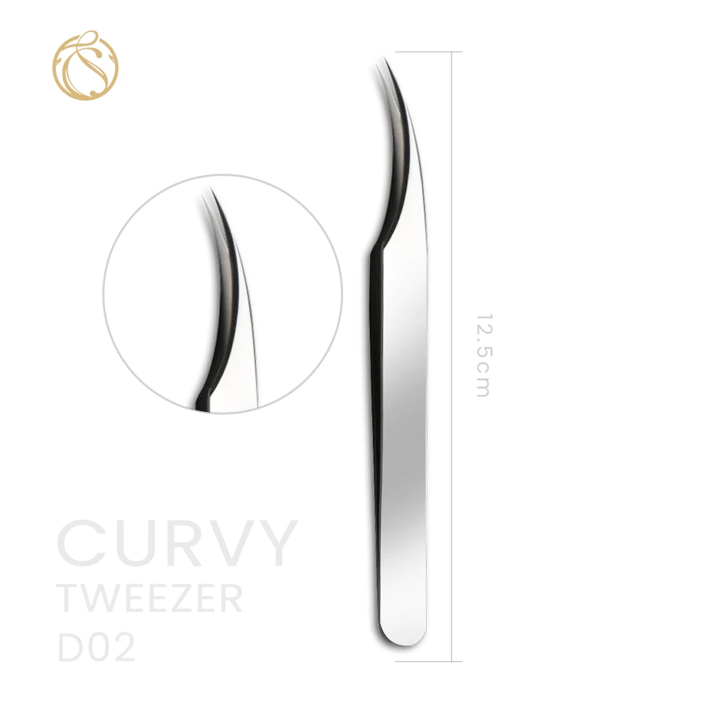 1 шт. пинцет для бровей из нержавеющей стали точный Пинцет мини ногтевой дизайн