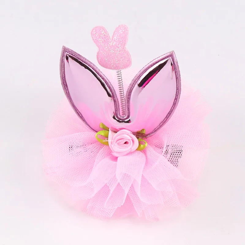 Модные детские головные уборы заколки для волос принцессы аксессуары кружевная