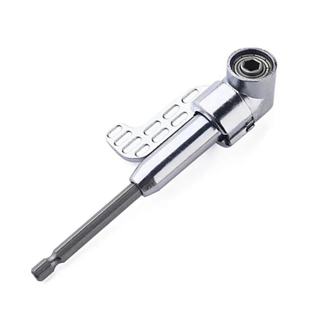 

105 Degrees Angle Extension 1/4 Inch Hex Drill Bit Screwdriver Tool Drilling Turning Head Socket Holder Hand drill Adaptor Repai