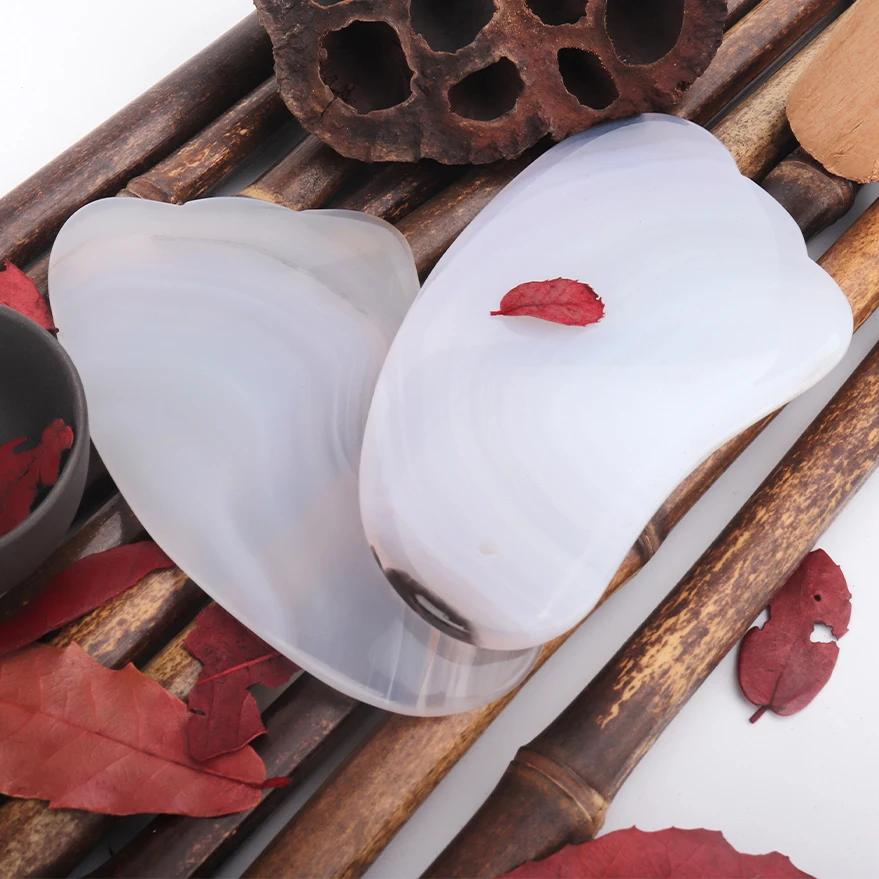Agate Gua Sha Массажер для подтяжки лица подтягивающее массажное устройство против
