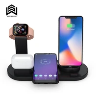 2021 new wireless charger 4 in 1 wireless charging dock for apple watch and airpods charging station for multiple devices