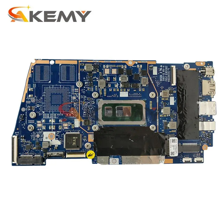 ux431fafn laptop motherboard for asus zenbook 14 ux431fa ux431fn ux431f original mainboard 8gb ram i5 8265u gm free global shipping