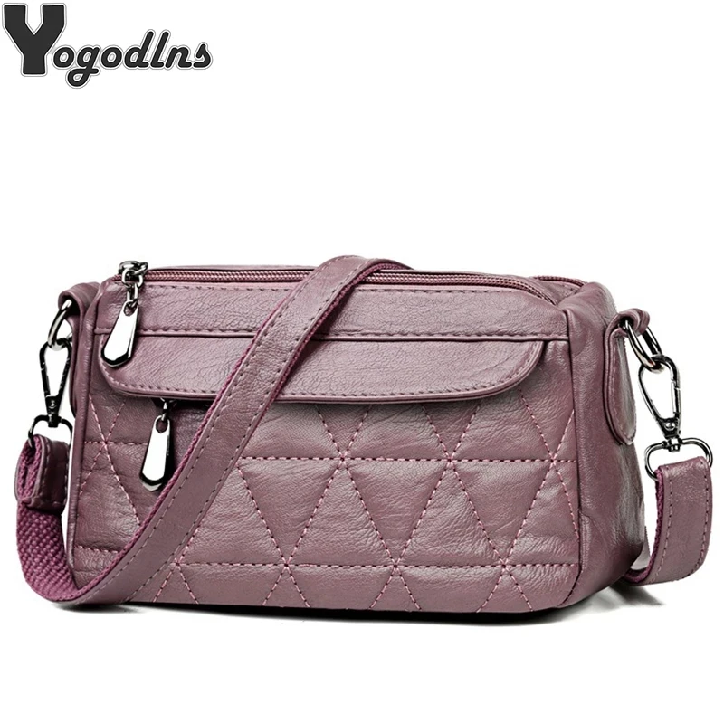 Vintage Soft PU Leather Women Shoulder Bags Luxury Designer Handbags Small Crossbody for 2022 Messenger Bag |