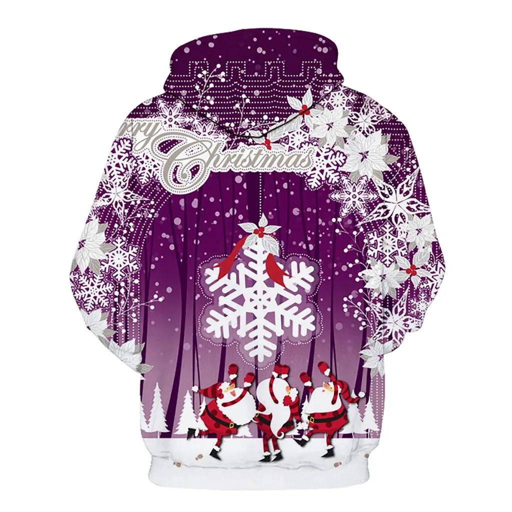 Sagace подростковая одежда свитер Рождество для женщин и мужчин Толстовка пары