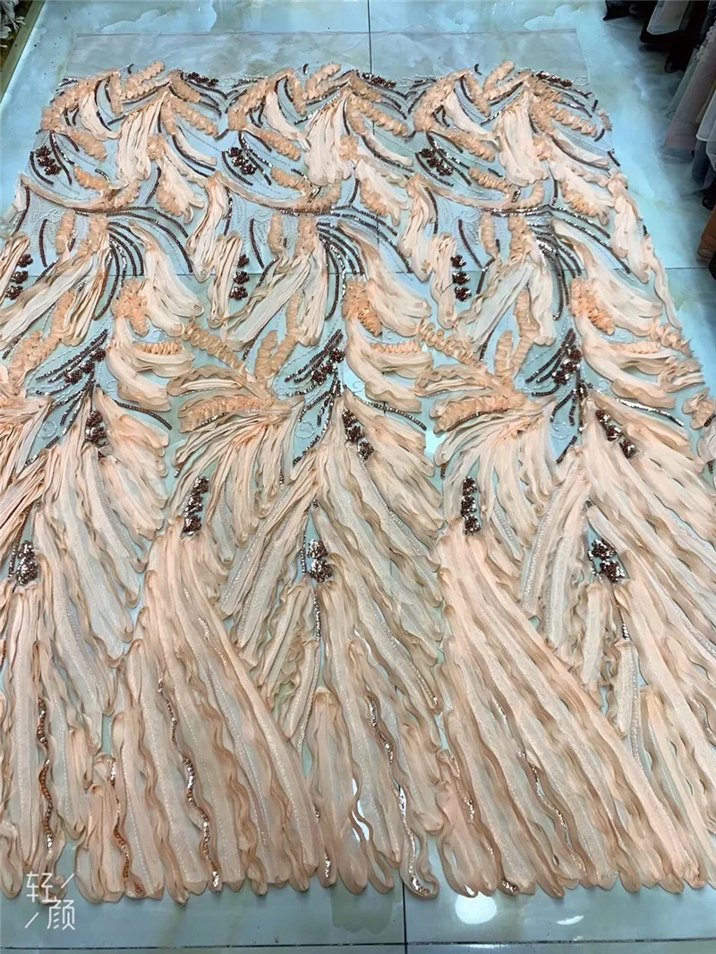 Высококачественная кружевная ткань с блестками французский тюль Кружевная