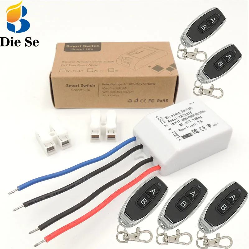 Универсальный беспроводной пульт дистанционного управления умный выключатель