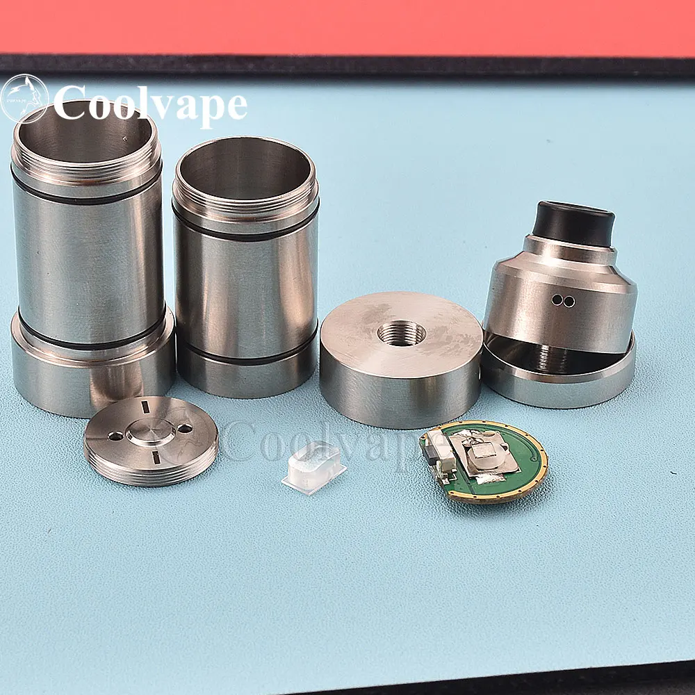 Мод atto с aston 22 rda механический мод аккумулятор 18650/18350 316ss мм комплект модов для