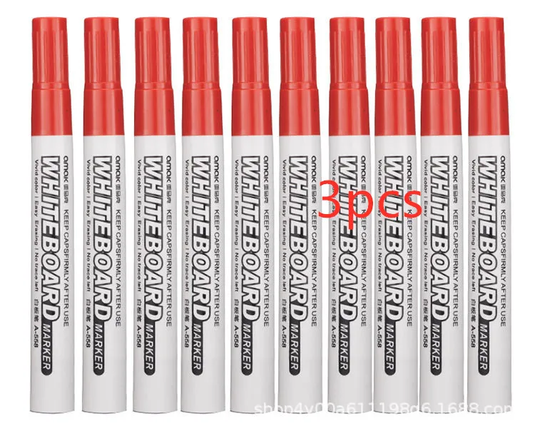 

3PCS White Marker Pen Paint Oil Car Tire Marker Pen Waterproof Paint Marker Graffiti Pen Office White Gel Pen Paint Markers