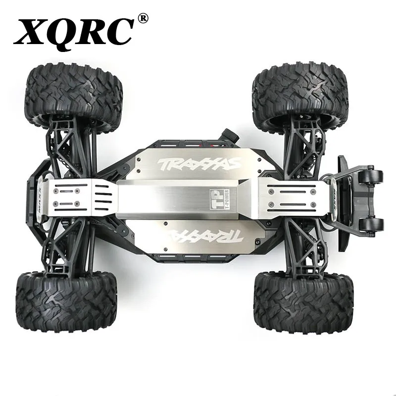 Защита шасси из нержавеющей стали для traxxas 1 / 10 Maxx small X 82096-4 4WD, запчасти для обновления радиоуправляемого автомобиля от AliExpress RU&CIS NEW