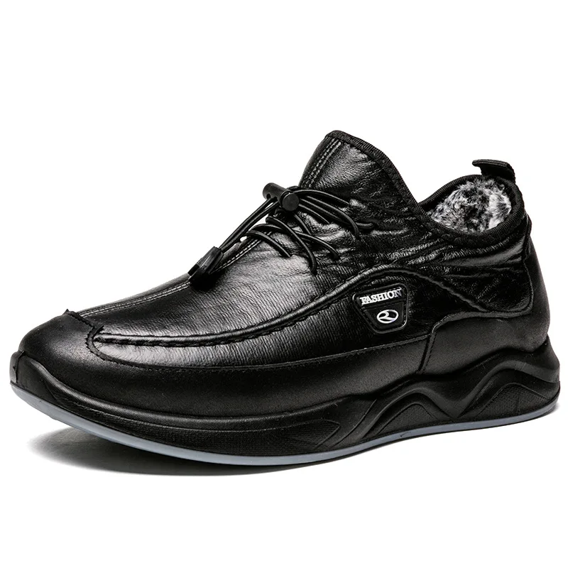 

2021 faux leather shoes men's quality autumn and winter casual flat shoes casual outdoor men's shoes comfortable leather shoes