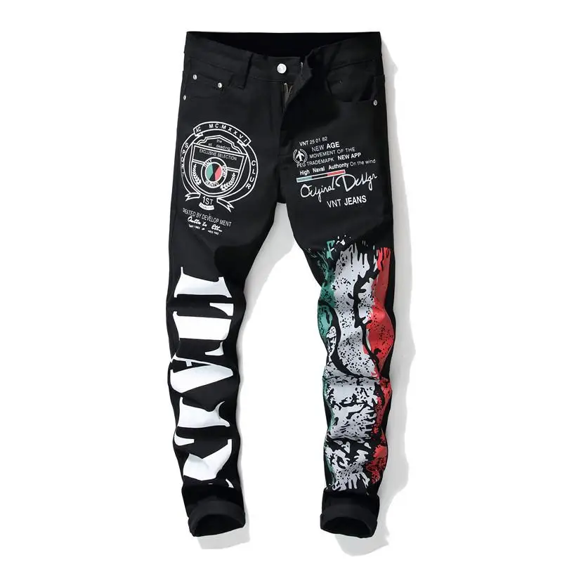 

New Men's Ripped Jeans Hole Denim Trouser Pants Fashion Stylish Jeans