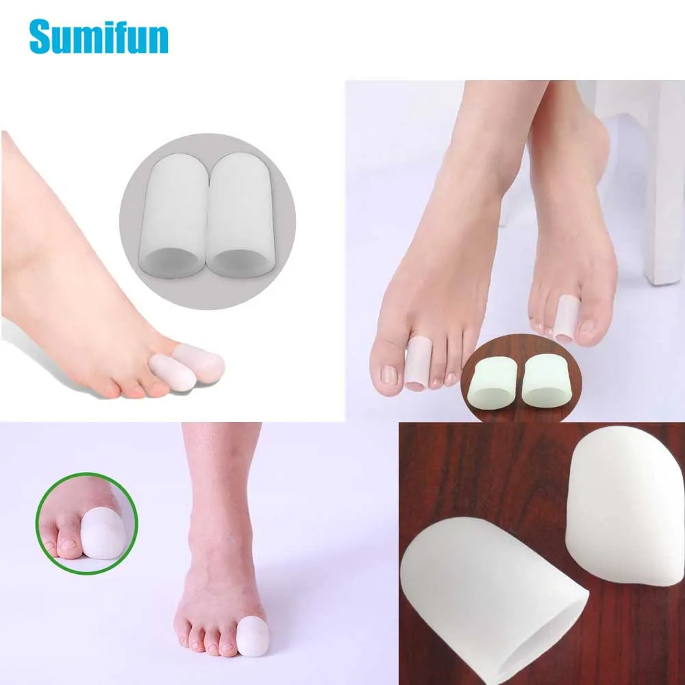 6 шт. силиконовые разделители большого пальца ноги|Инструмент для ухода за