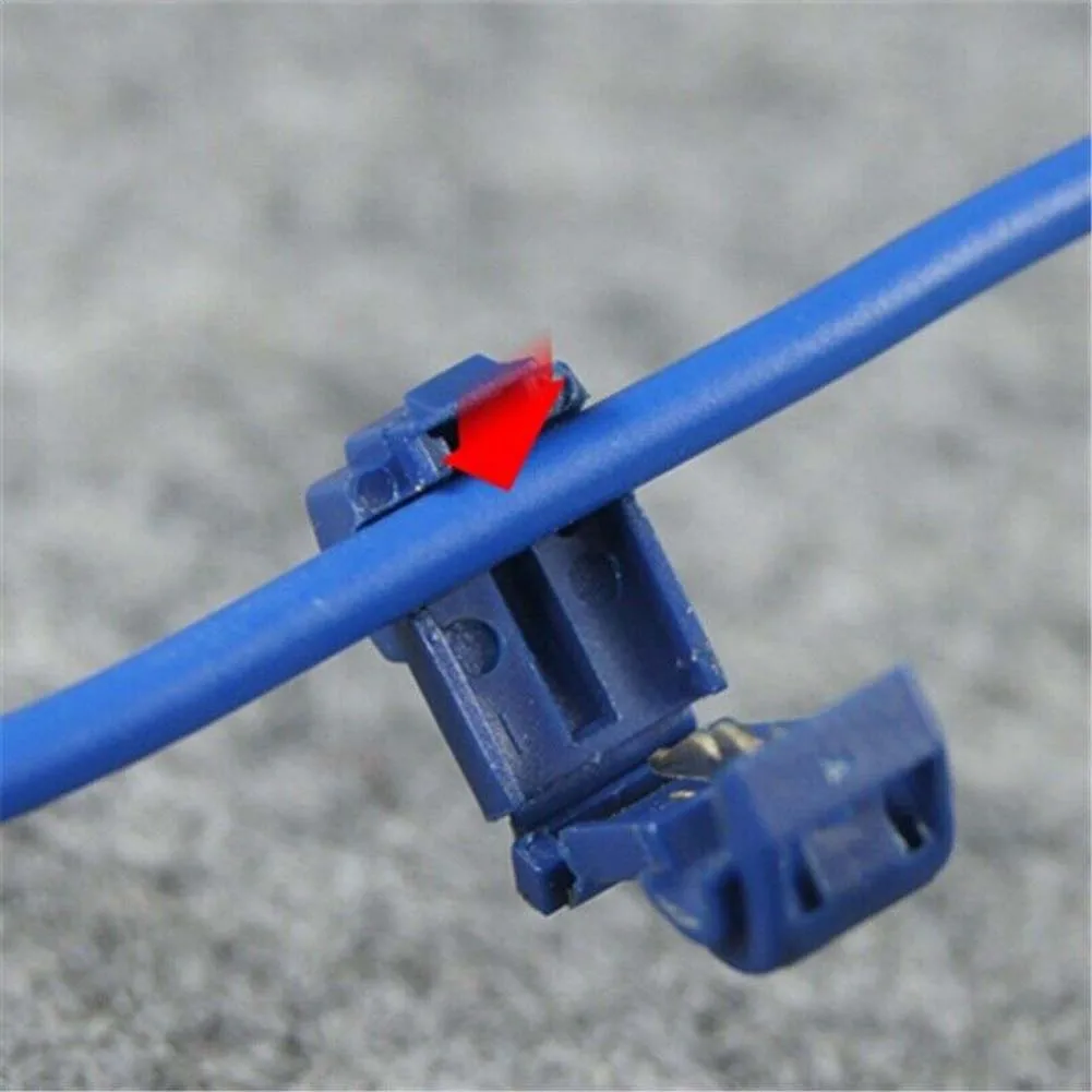 

120Pcs Terminals Connectors Quick Splice Lock T Tap Wire Joint Crimp Hot Sale