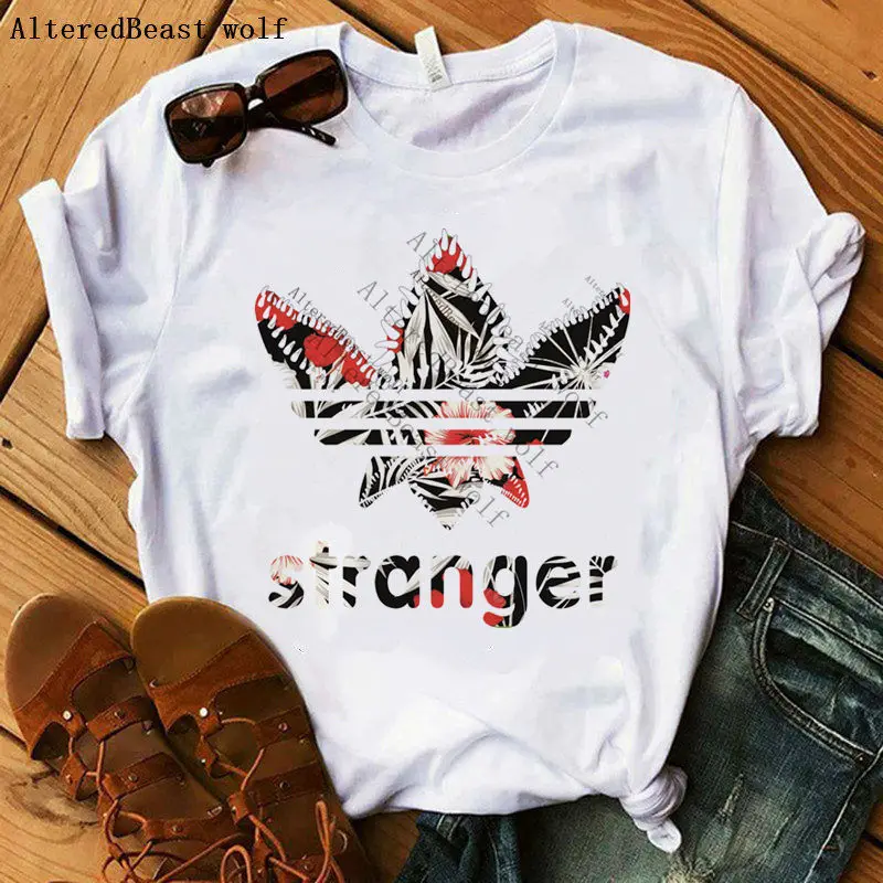 

Stranger Things 3 T Shirt Eleven Women Casual Top Tee Shirts Tshirt T-shirt Female Femme women Clothing Harajuku Funny Shirt
