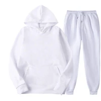 mens and womens suit autumn and winter sports suit hooded sweater sweatpants fashion slim mens hip hop pullover sweater top