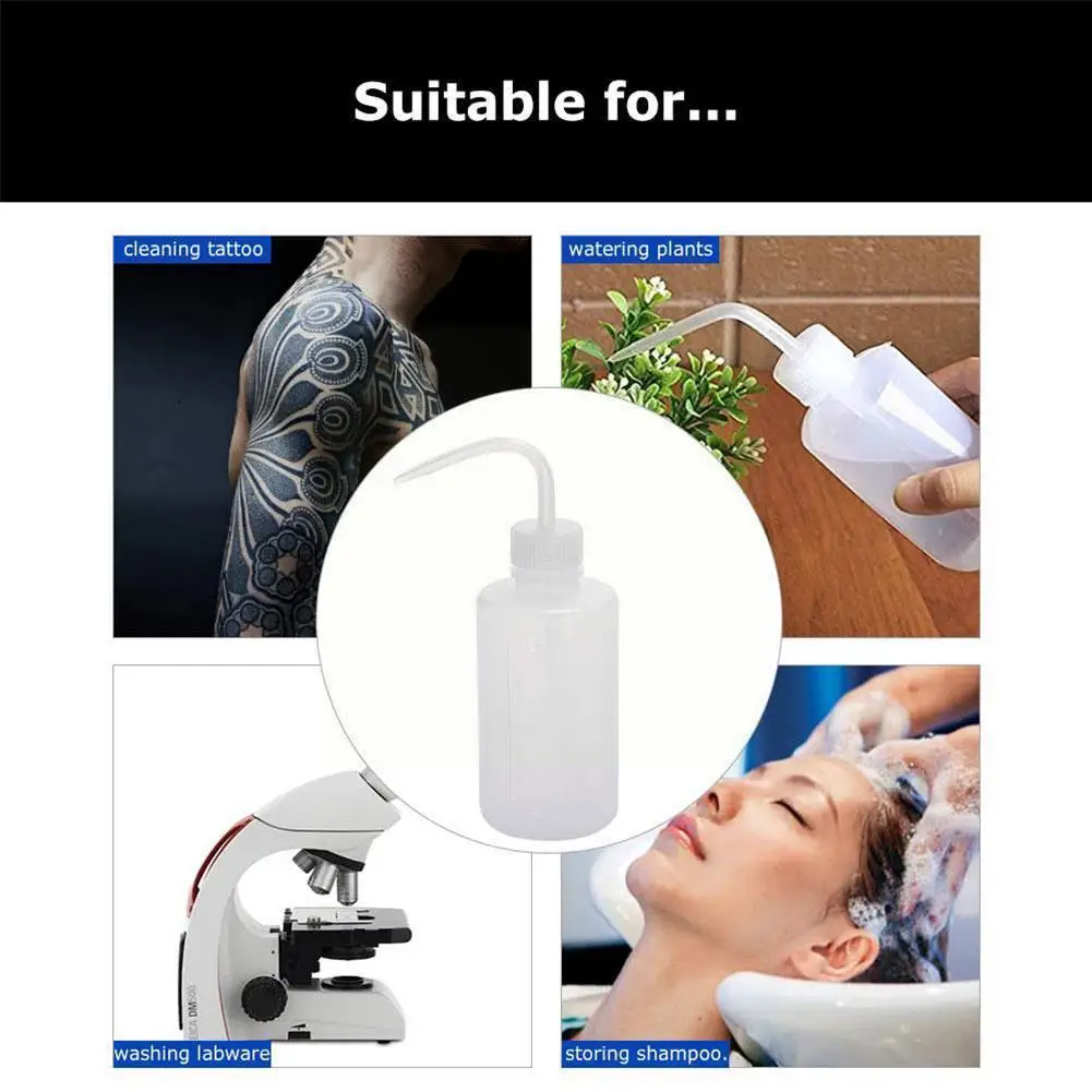 

250ml Eyelash Cleaning Washing Bottle Eyelash Extension Bottle Mouth Tool Narrow Clean Eyebrow Skin Care Long Remover Elbow G9E6