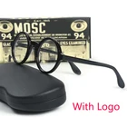 Оправа для очков Мужская, женская, мужская, круглая, винтажная, ацетатная