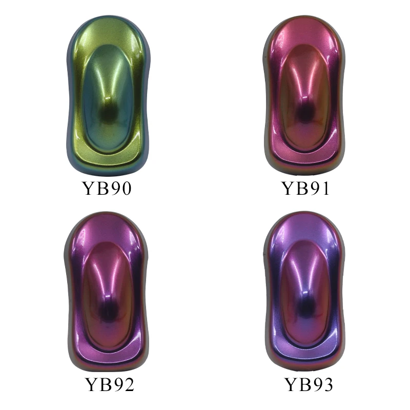 8 пакеты пигмент Хамелеон порошковое покрытие акриловое волокно Краски краска