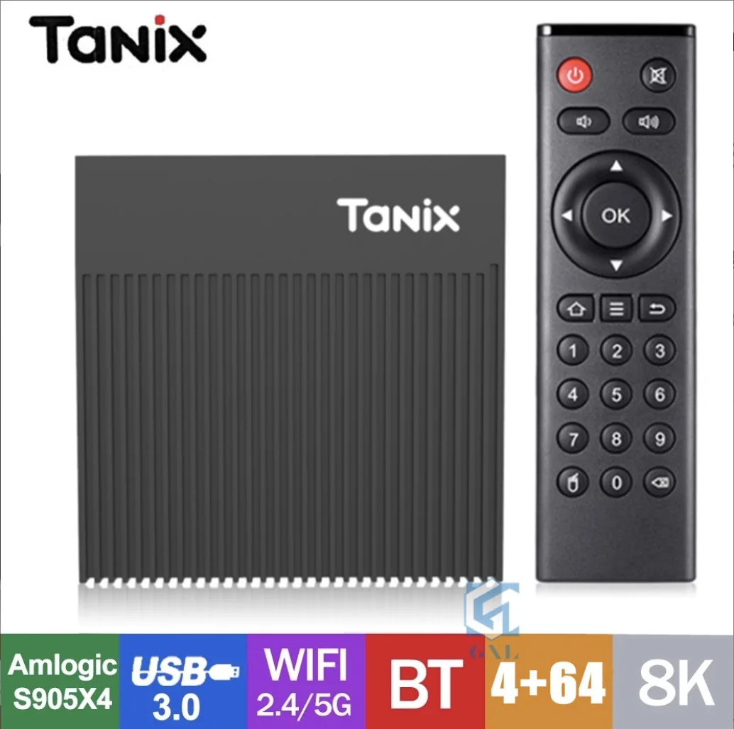 ТВ-приставка Tanix X4 Android 11 0 Amlogic S905X4 4 + 32/64 ГБ | Электроника