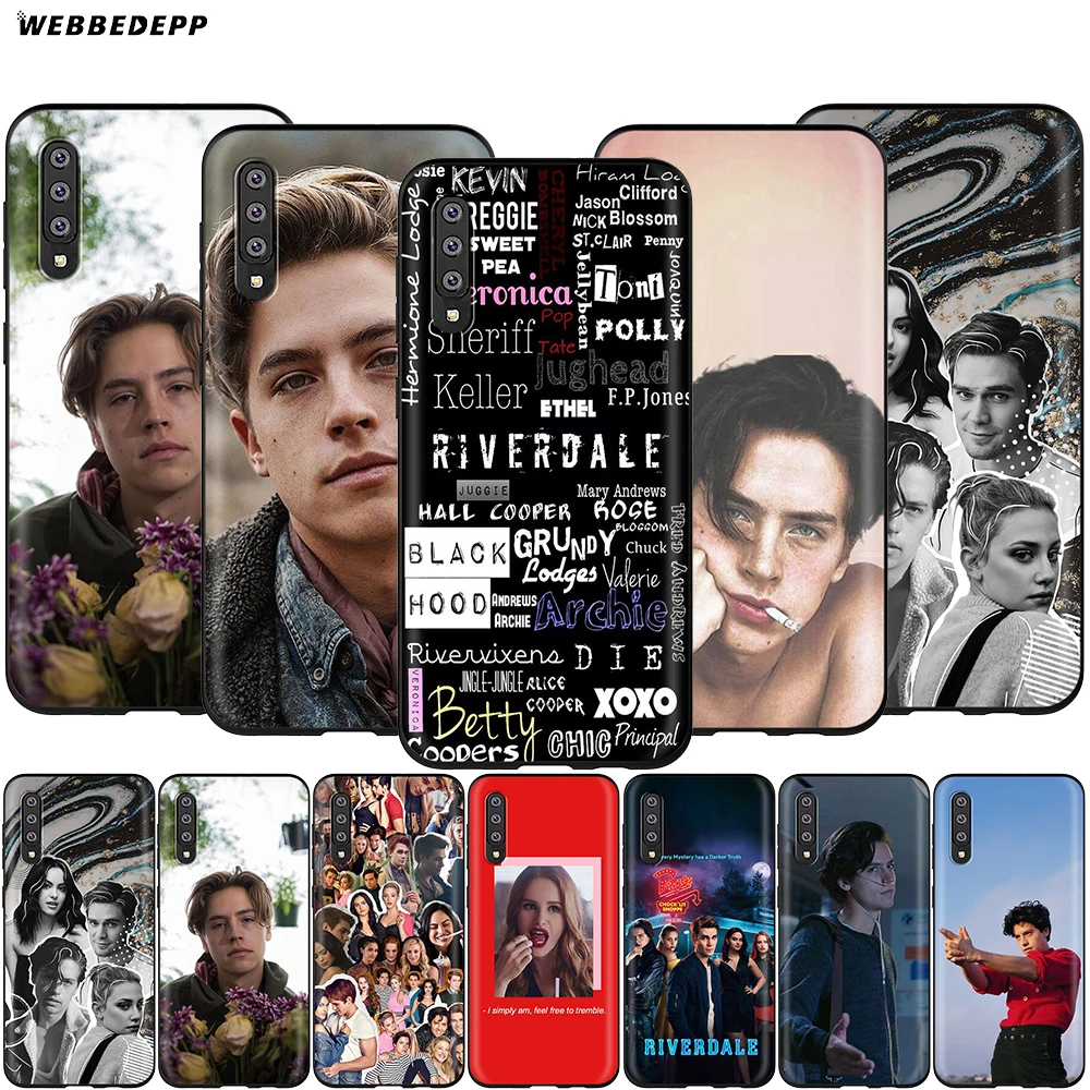 Webbedepp Riverdale Cole Sprouse чехол для Samsung Galaxy S7 S8 S9 S10 Plus Edge Note 10 8 9 A10 A20 A30 A40 A50 A60 A70|Бамперы| |