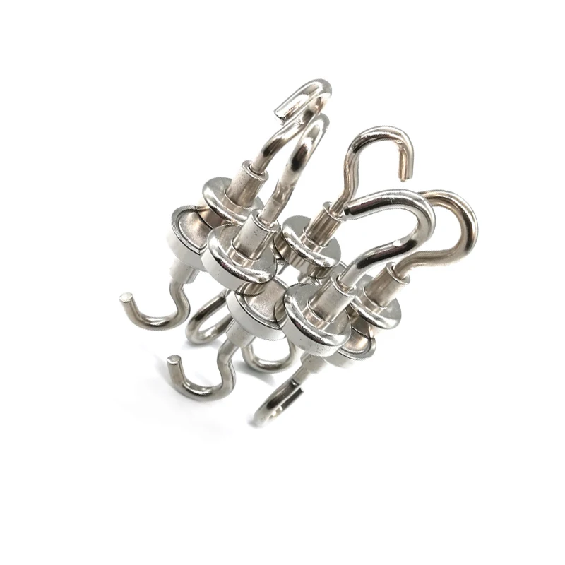 5/10/30 шт. сильные миниатюрные магниты круговой крючок Вешалка d16mm с домашняя