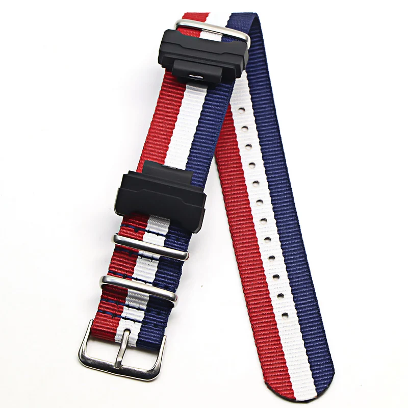 Suitable for Casio-G-Shock GA-2100 GA-2100-1A1 GA-2100-4A nylon replacement strap