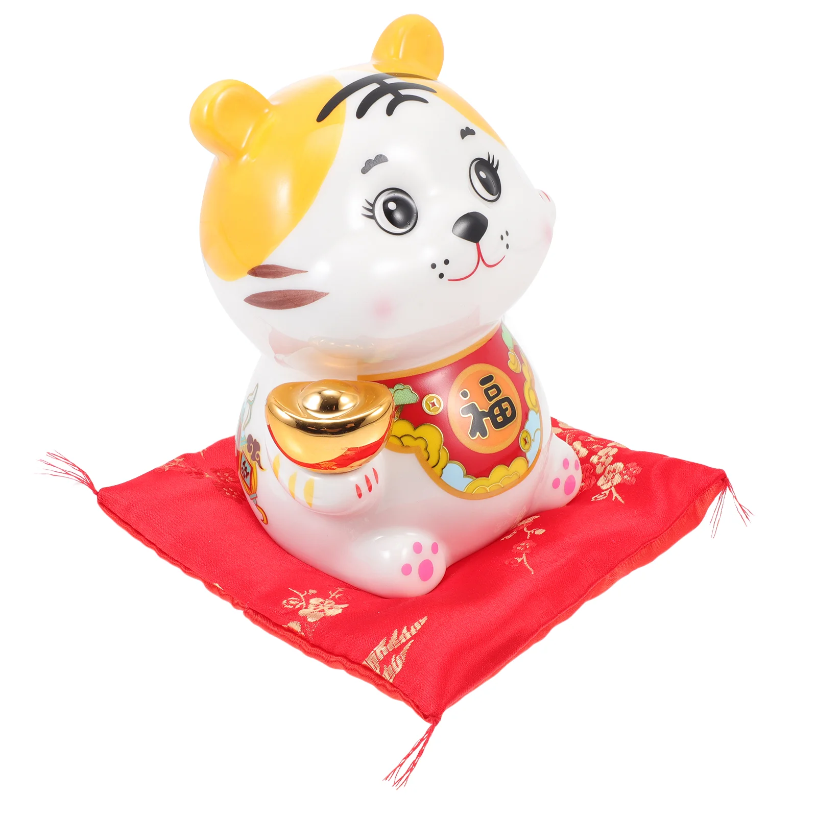 

1 Набор Копилка в форме тигра банка для денег год Тигра Настольный Декор