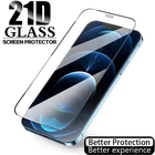 Закаленное стекло для iPhone 12 Pro Max, Защита экрана для iPhone 11, 6, 6S, 7, 8 Plus, X, Xs Max, Se 2020, Xr, пленка