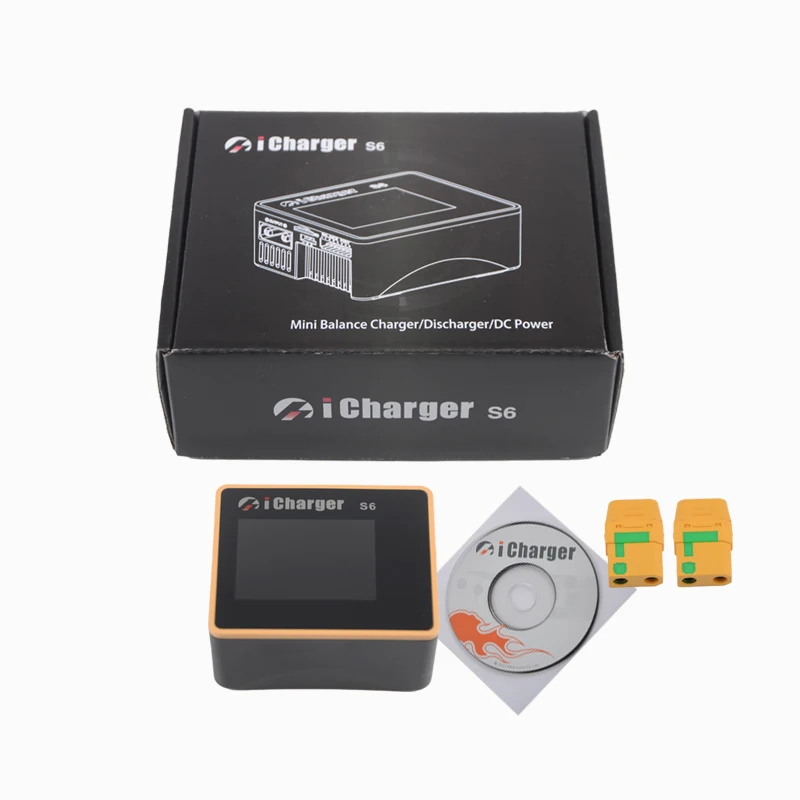 ICharger S6 X6 X8 X12 6S-12 800-1100W 40A LCD de pantalla inteligente Balance cargador de bater&iacute;a para LiPo/vida/LiHV bater&iacute;a Dron de control remoto en miniatura-0