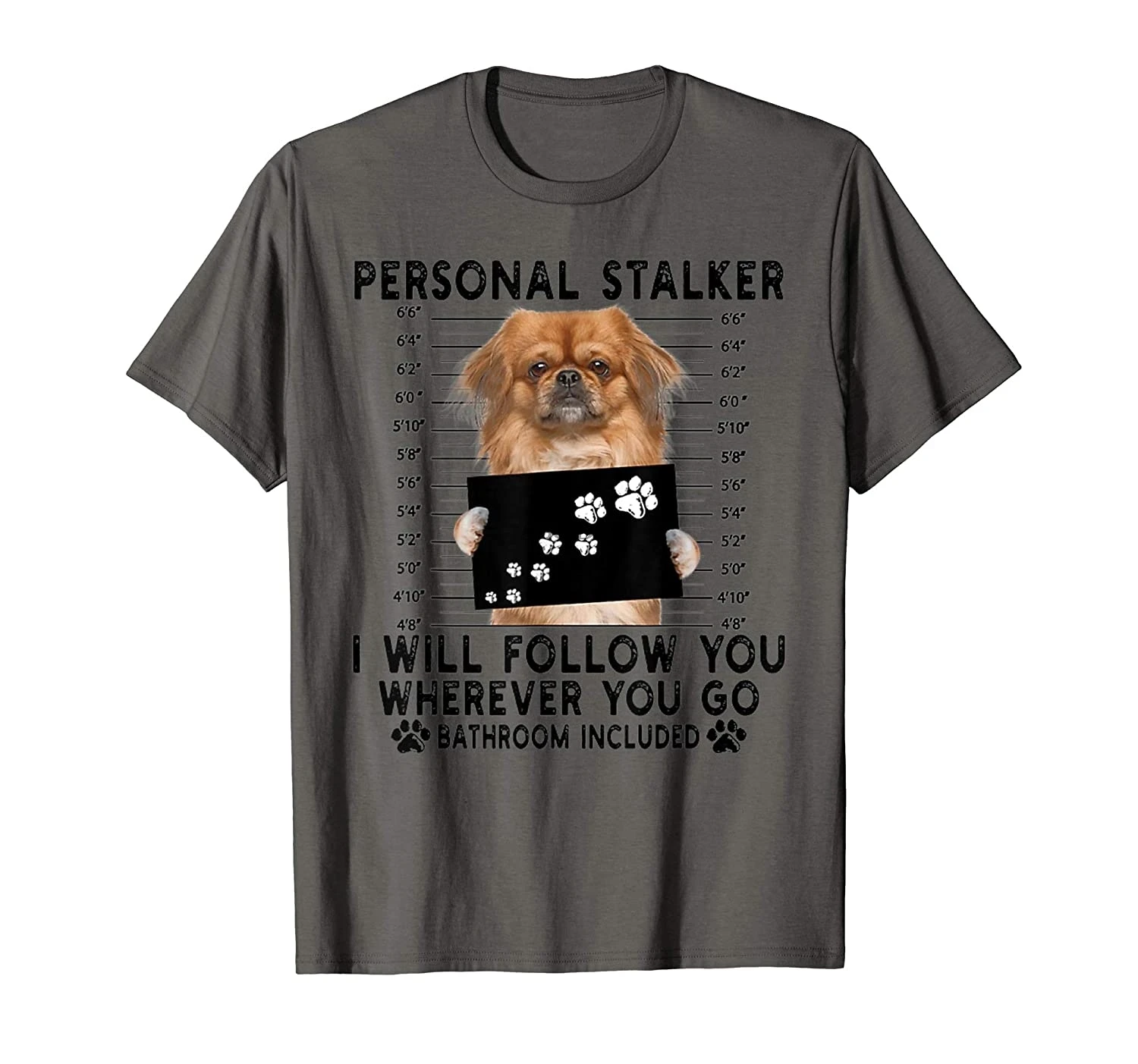 

Персональный сталкер, я следую за вами, Подарочная футболка с Пекинским любовником