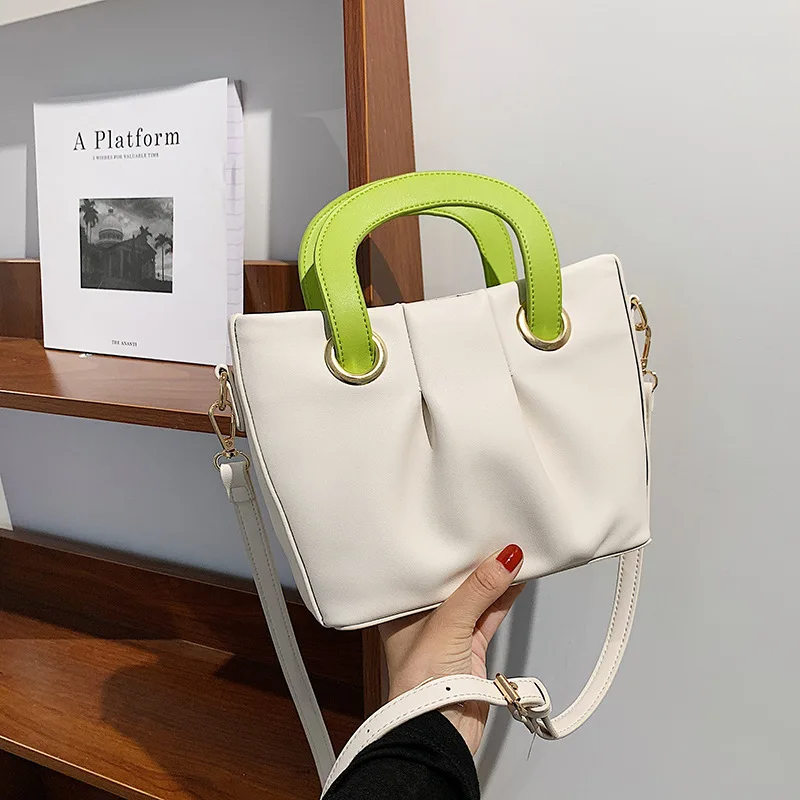 

European and American Small Bag Female 2021new Trendy Fashion One-shoulder Messenger Bag Western Style Portable Small Square Bag