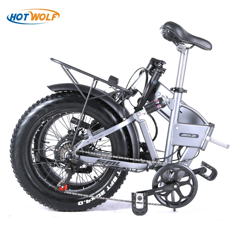 Высококачественный складной электрический велосипед 20-дюймовый мотор 500 Вт