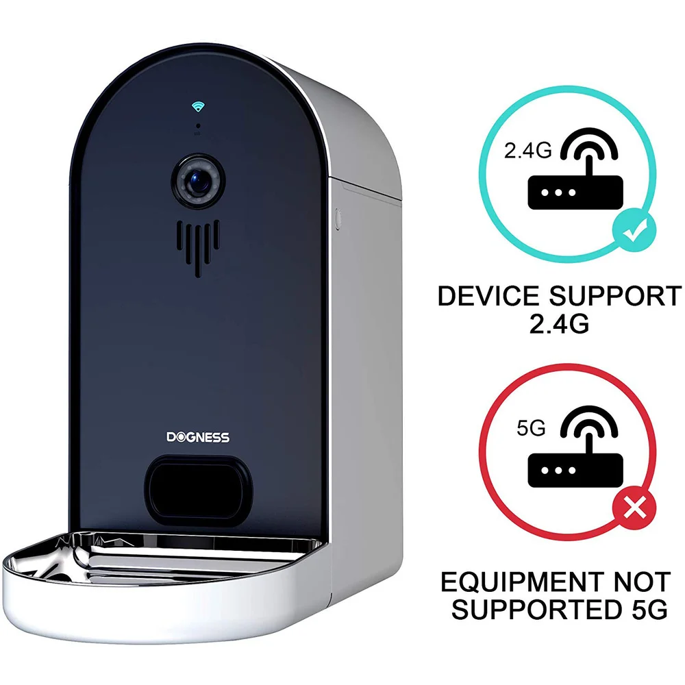 6L автоматическая камера Wi Fi питатель для собак большая емкость управление