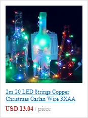 1PC 1.5M Solar Cork Wine Bottle Stopper Copper Wire String Lights Fairy Lamps HOT SALE
